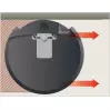 FARTOOLS - DWS 225 - Ponceuse murale plâtre avec aspiration intégrée 1200 W - Diamètre 225 mm - Avec accessoires - 5