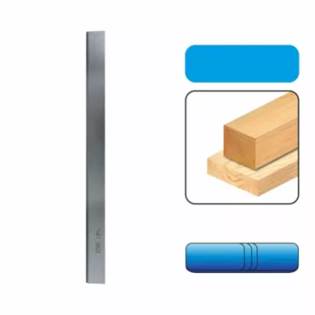 Fer de dégau-rabot réaffûtable HSS 18% 420x30x3mm