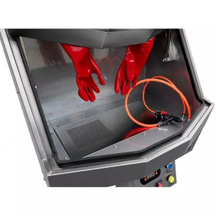 CORMAK - MP180 - Cabine sableuse d'atelier 180 Litres en acier inoxydable