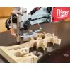 PÉGAS - Bande de ponçage (4 unités) pour scie à chantourner - Largeur 12 mm - Différents grains + panachage - 3
