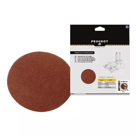 Jeu de 6 disques abrasifs Velcro Ø200mm (différents grains) pour combiné ponceur EnergySand-200ASP