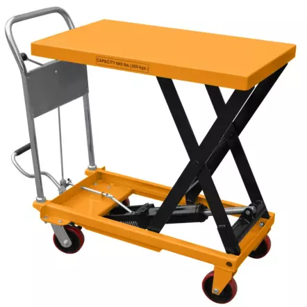 CORMAK - TA30 - Chariot à Table élévatrice mobile - Table 800 x 500 mm - Charge max. 300 kg