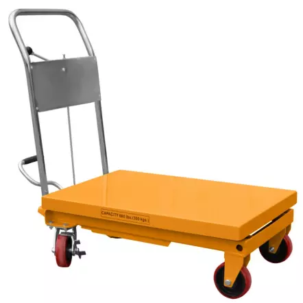 CORMAK - TA30 - Chariot à Table élévatrice mobile - Table 800 x 500 mm - Charge max. 300 kg