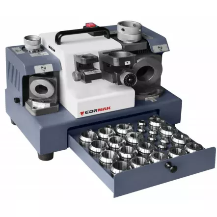 CORMAK - DG32MD - Affûteuse de forets professionnelle - Mèches métal HSS de 5 à 32 mm - 250 W