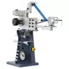 CORMAK - STU75 - Backstand Professionnel Grugeuse et enocheuse - Bande 2000 x 75 mm - 400 V avec Moteur 1500 W - 3