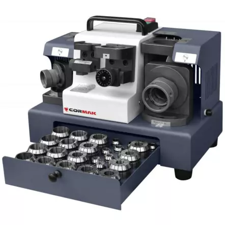 CORMAK - DG32MD - Affûteuse de forets professionnelle - Mèches métal HSS de 5 à 32 mm - 250 W