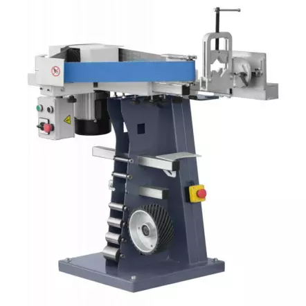 CORMAK - STU75 - Backstand Professionnel Grugeuse et enocheuse - Bande 2000 x 75 mm - 400 V avec Moteur 1500 W