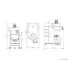 HOLZPROFI MAKER - R150M - Aspirateur à Copeaux Cyclone 2100 m3/h - 3000 W - 230 V - 5