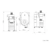 R200M - Groupe d'aspiration Cyclonique 2860 m3/h - 3000 W - 230 V - 5