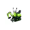 ZIPPER - ZI-MBGS600 - Mini Pelleteuse Essence & démarrage électrique - 6300 W -  Largeur 690 mm - 10