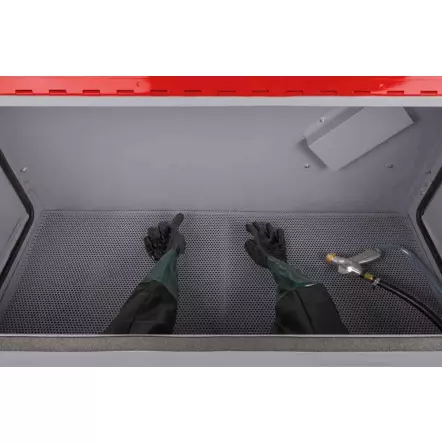 SK420 - Cabine de sablage avec Aspiration - 420 Litres - Pression 400-800 l/min