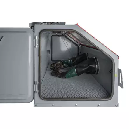 SK420 - Cabine de sablage avec Aspiration - 420 Litres - Pression 400-800 l/min