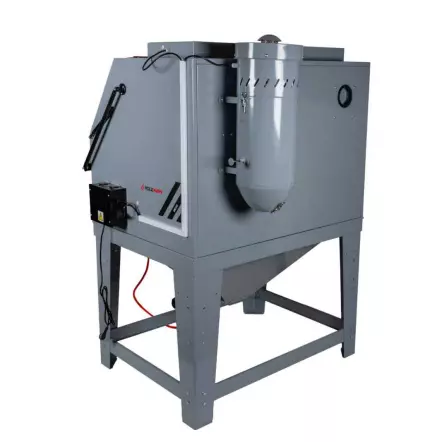 SK990 - Cabine de sablage Professionnelle avec aspiration - 825 Litres - Pression 400-800 l/min