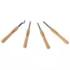 H4TLGM - Coffret de 4 gouges pastille carbure - Longueur de manche 338 mm - 2