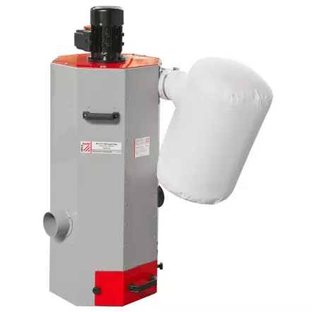 MABS750 - Aspirateur à copeaux Métal - 230V ou 400V - 750W 1100m3/h