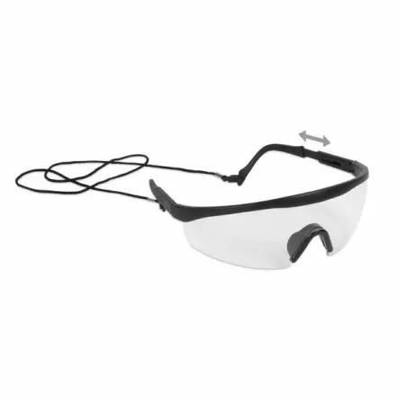 KRTS 30010 Lunettes de protection règlables avec cordon