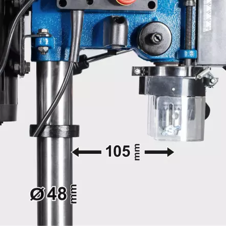 DP16SL Perceuse d'établi - 230V 50Hz 550W - 16mm + 1 étau offert !