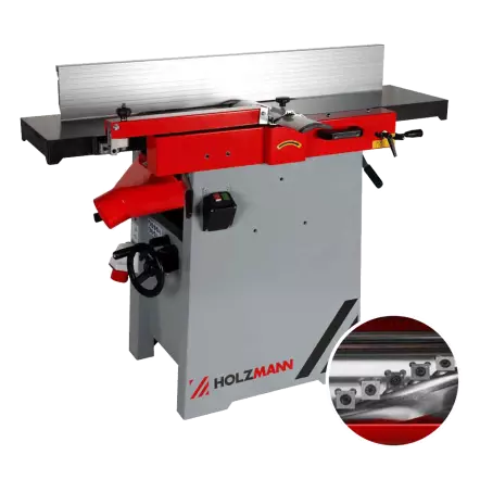 HOB310ECOSMW2 - Dégauchisseuse Raboteuse 310 mm avec arbre hélicoïdal à plaquettes - 230V ou 400V
