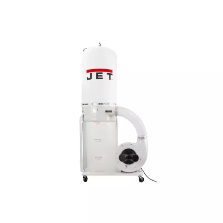 DC-1100A Système d'aspiration 230V ou 400V - 1100W (1,5CV) - Dépression 1150 m³/h avec VORTEX CONE