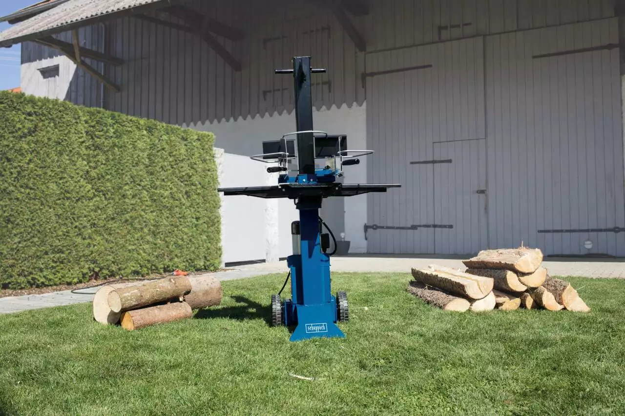 Fendeur De Bûches Hydraulique Scheppach HL730 - 7 Tonnes, 230V, 3KW - Bois Jusqu'à 49,5 Cm