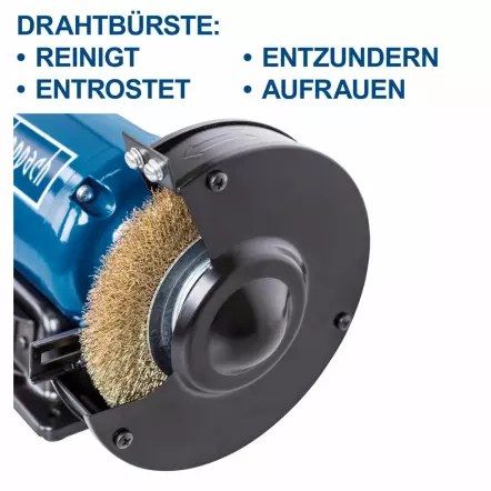 SM150LB Touret - Meule Ø 150 mm - 400 W (Brosse métallique et meule sèche)