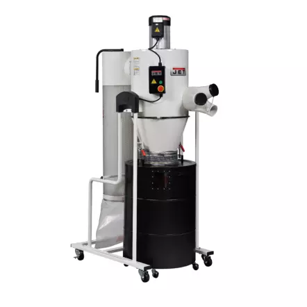 JCDC-30-T Système d'aspiration cyclonique 400V-50Hz 2200W 3CV 2800T/min 2540 m3/h
