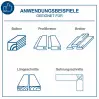 HS80 Scie circulaire sur table 230V 50Hz 1200W - 210mm - 2