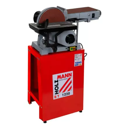 BT1220 Ponceuse à bande longue (1220x150mm) et à disque (ø228mm) - 230V / 50Hz - 750W