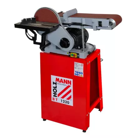 BT1220 Ponceuse à bande longue (1220x150mm) et à disque (ø228mm) - 230V / 50Hz - 750W