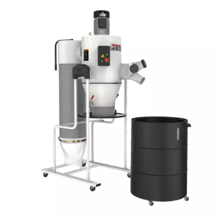 JCDC-30-T Système d'aspiration cyclonique 400V-50Hz 2200W 3CV 2800T/min 2540 m3/h