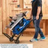 HS115 - Scie circulaire de table avec chariot de déplacement - Hauteur de coupe 83 mm - 2000 W - 4