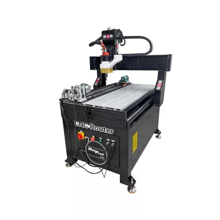 CN6090 - Fraiseuse CNC compacte 4 axes 2200 W - Table 900x600x200mm - 230 V