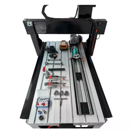 CN6090 - Fraiseuse CNC compacte 4 axes 2200 W - Table 900x600x200mm - 230 V