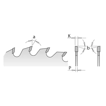 CMT - Lames circulaires pour coupes transversales, pour scies portatives