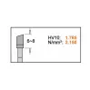 CMT - Lames circulaires pour coupes transversales, pour scies portatives - 3