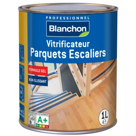 Vitrificateur Parquets-Escaliers - Mat ou Satiné - 1L, 2L ou 5L