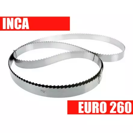 Lame de scie à ruban pour INCA EURO 260 (longueur : 1875 mm)