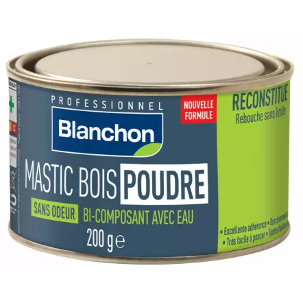 Mastic Bois Poudre - Différentes teintes - Plusieurs formats