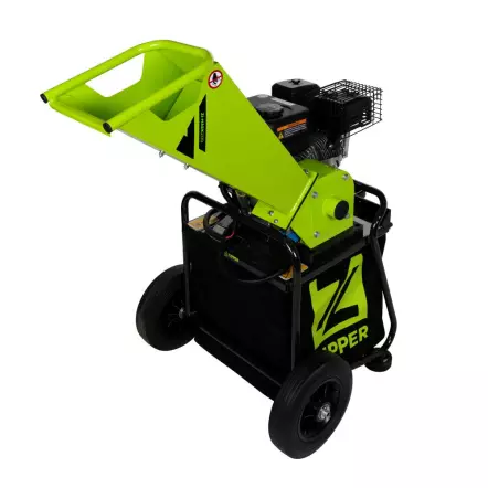 ZI-HAEK2120 Broyeur de Végétaux de Jardin thermique - Diamètre max. branches ø50 mm 4100W