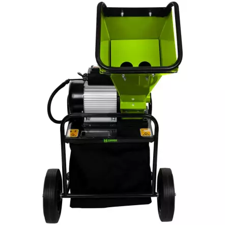 ZI-HAEK2800-230 Broyeur de Végétaux de Jardin électrique 230V - Diamètre max. branches 50 mm 2800W