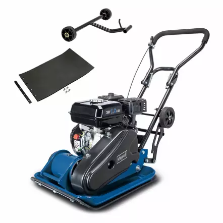 HP1400S Plaque vibrante 8.2 kN 1400W - Profondeur de compactage de 20 cm - Plaque 495 x 320 mm