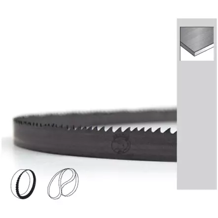 Lame de scie à ruban Bi-métal M42 sur-mesure (longueur 2000 à 3000 mm)