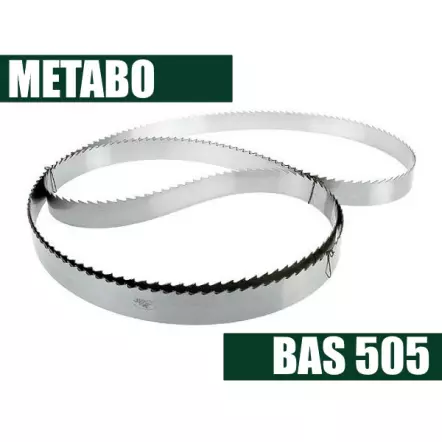 Lame de scie à ruban pour BAS505 (longueur : 3380mm)
