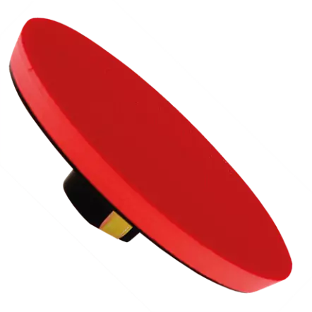 Plateau caoutchouc écrou M14 avec support velcro