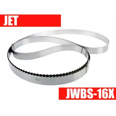 Lame de scie à ruban pour JET JWBS-16X (longueur : 3125mm)