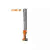 Fraise pour serrure - diamètre 10,5 mm - queue de 8 mm - Vis M6 - 1
