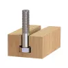 Fraise pour serrure - diamètre 10,5 mm - queue de 8 mm - Vis M6 - 7