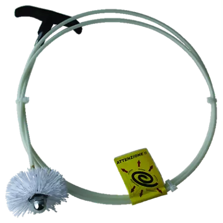 Kit de ramonage spécial poêle à granulés diamètre ø80 mm nylon