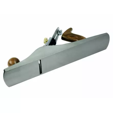 Grand Rabot à main professionnel en fonte N°5, 355 x 60 mm Largeur fer : 50 mm (coffret bois)