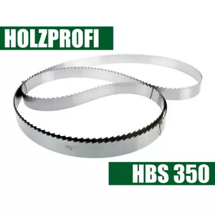Lame de scie à ruban pour HBS350 (longueur : 2560 mm)